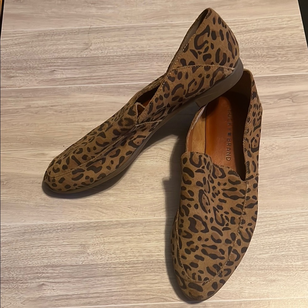 Lucky Brand Leopard Print Loafers